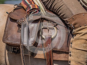 Cowboy Saddle Bags photo