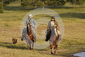 Cowboys on Horseback