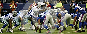 Cowboys Romo Offense Giants Defense