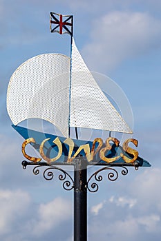 Cowes on the Isle of Wight, UK
