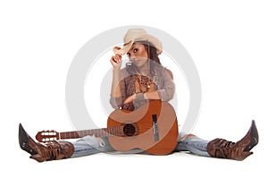 Cowgirl Guitar photo