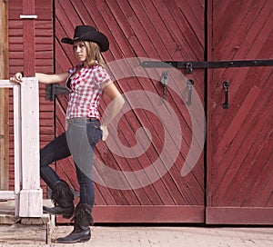 Cowgirl Teen Model