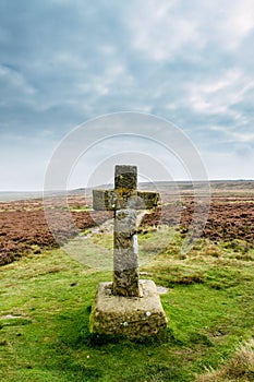 Cowpers Cross, Ilkley moor. Yorkshire