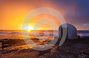 Cowrie Hole Sunrise - Newcastle NSW Australia