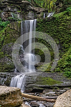 Cowshed Falls at Fillmore Glen State Park photo