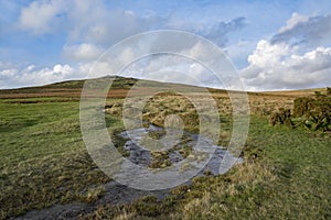 Cox Tor view after the rainfall