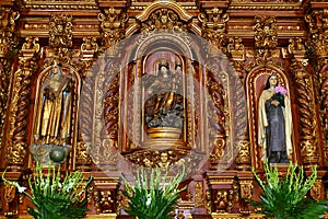 San Juan Bautista temple, main church of coyoacan in mexico city. IX photo