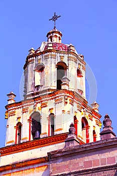 San Juan Bautista temple, main church of coyoacan in mexico city. VII photo