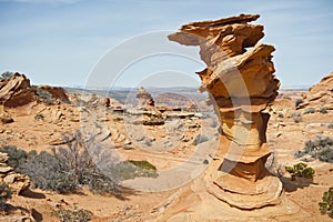 Coyote Buttes rock formation