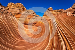 Coyote Buttes in the Vermilion Cliffs Arizona