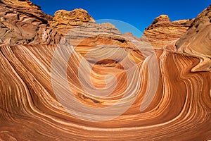 Coyote Buttes in the Vermilion Cliffs Arizona