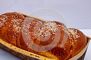 Cozonac, Kozunak or babka is a type of  sweet leavened bread, traditional to Romania and Bulgaria
