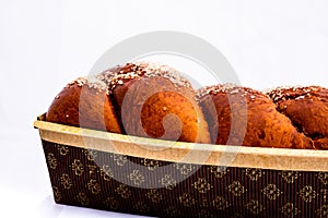 Cozonac, Kozunak or babka is a type of  sweet leavened bread, traditional to Romania and Bulgaria