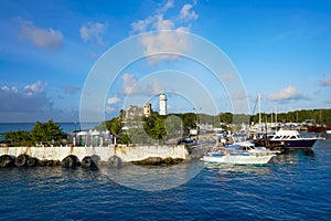 Cozumel island Puerto Abrigo marina Mexico photo