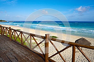 Cozumel island San Martin beach in Mexico