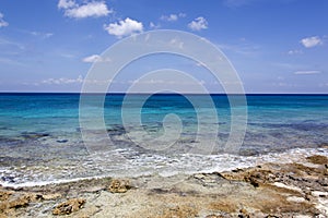 Cozumel Island Waves And Rocky Shore