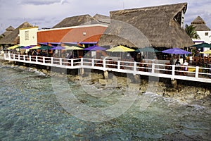 Cozumel Mexico - Waterfront Bar!