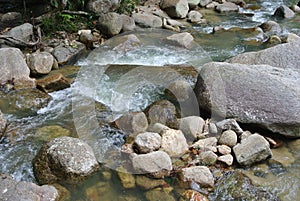 Cozy atmosphere during the day at Jeram Toi Recreation Park in Malaysia.