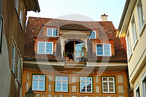 Cozy balcony in Stuttgart-Esslingen old town