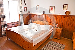 Cozy bedroom in Hallstatt