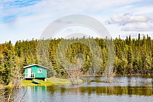 Cozy Cabin in Peel River Valley NWT Canada