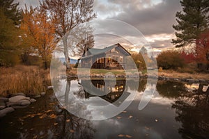 cozy cabin retreats with views of beautiful mountain ranges and lakes