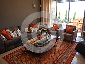 Cozy classic beautiful living room