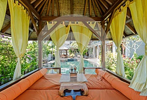 Cozy gazebo area private villa