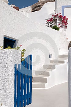 Cozy hotel in Santorini, Cycladic islands