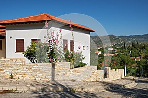 The cozy house in the Laneia village. Limassol. Cyprus