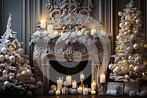 cozy interior Christmas design