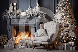 cozy interior Christmas design