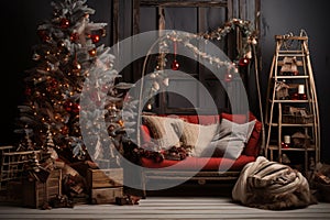 cozy interior Christmas design