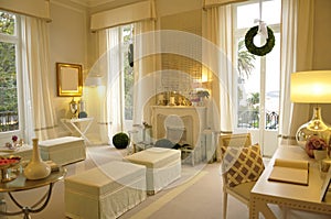Cozy Parlor, Living Room,Guests Reception, Golden Home
