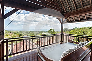 Cozy patio area private villa