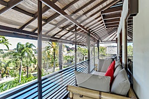 Cozy patio area private villa