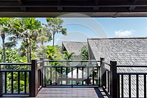 Cozy patio area private villa