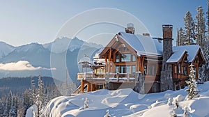 Cozy Peak Chalet Design