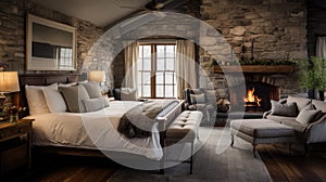 cozy room farmhouse building