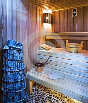 Cozy sauna