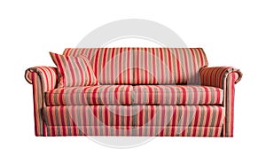 Cozy striped Sofa