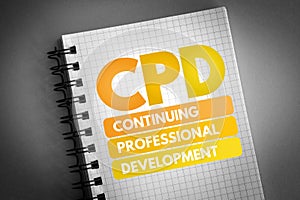 CPD - Continuing Professional Development photo