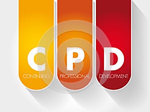 CPD - Continuing Professional Development photo