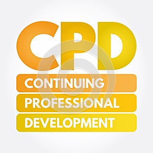 CPD - Continuing Professional Development