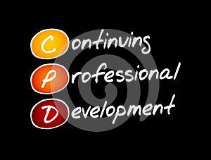 CPD - Continuing Professional Development photo