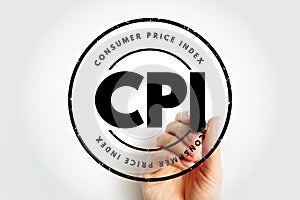 CPI Consumer Price Index - measures the average change in prices over time that consumers pay for a basket of goods and services,