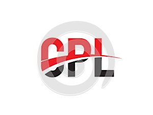 CPL Letter Initial Logo Design Vector Illustration