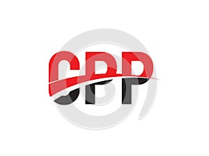 CPP Letter Initial Logo Design Vector Illustration photo