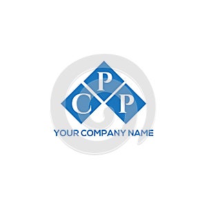 CPP letter logo design on white background. CPP creative initials letter logo concept. CPP letter design