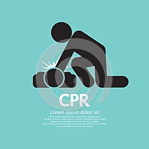 CPR Or Cardiopulmonary Resuscitation.